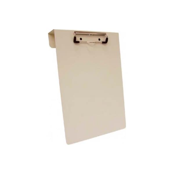 Omnimed Omnimed Aluminum Overbed Clipboard, 9"W x 13-7/8"H, Beige Powder Coated 204602 - main
